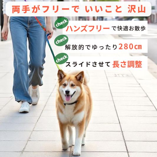 ショルダーリード（ナイロン）2.8ｍ