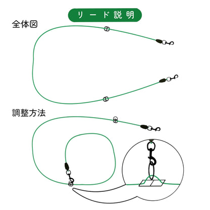 ショルダーリード（ナイロン）2.8ｍ